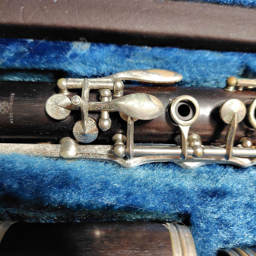 クラリネット　クランポン　Bb　木製　「ジャンク品」