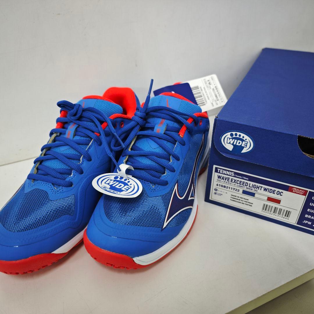 シューズ(男性用) Mizuno WAVE EXCEED LIGHT WIDE OC 25.5cm