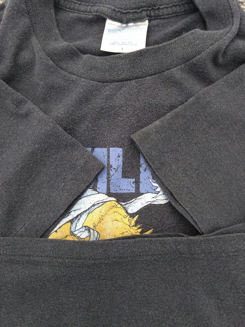 ビンテージ80sMETALLICAメタリカDORIS90sTシャツパスヘッド - メルカリ