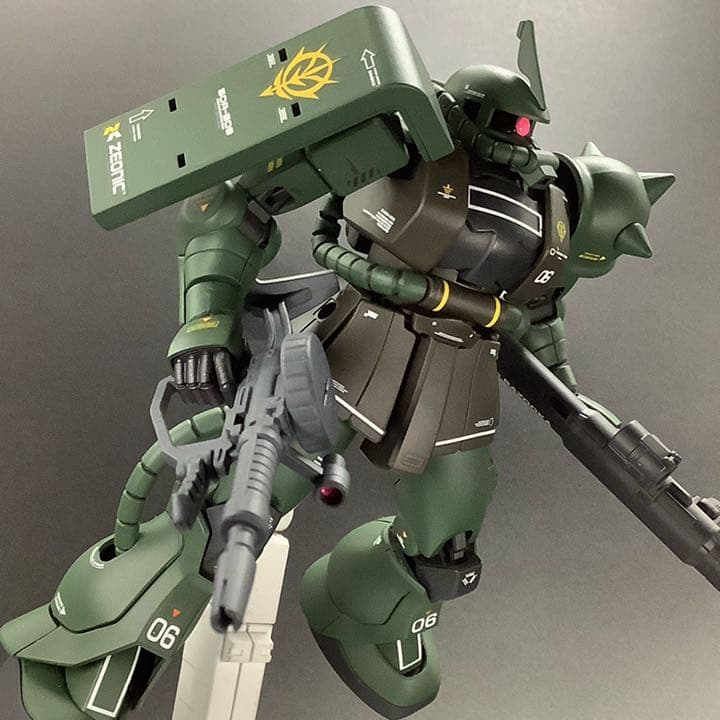 HGUC MS-06S ザクⅡ【REVIVE】(リアルタイプカラー) - メルカリ