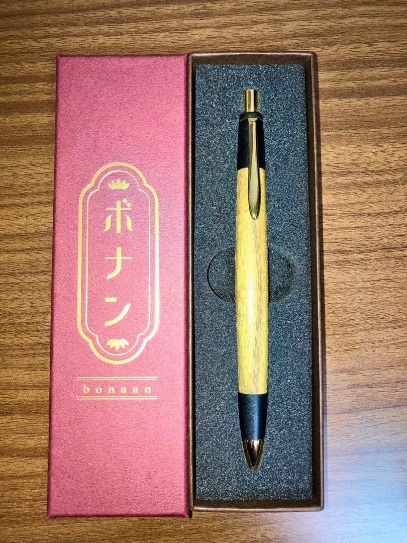 ボナンペン 槐 シャーペン 真鍮金具 - メルカリ