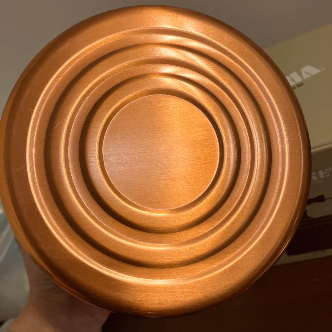 【新品　未使用】銅製ケトル 2.0L カナディアンケトル 元箱・説明書付