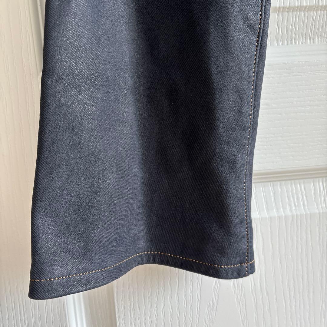 クシタニ　牛革パンツ　ウォッシャブル