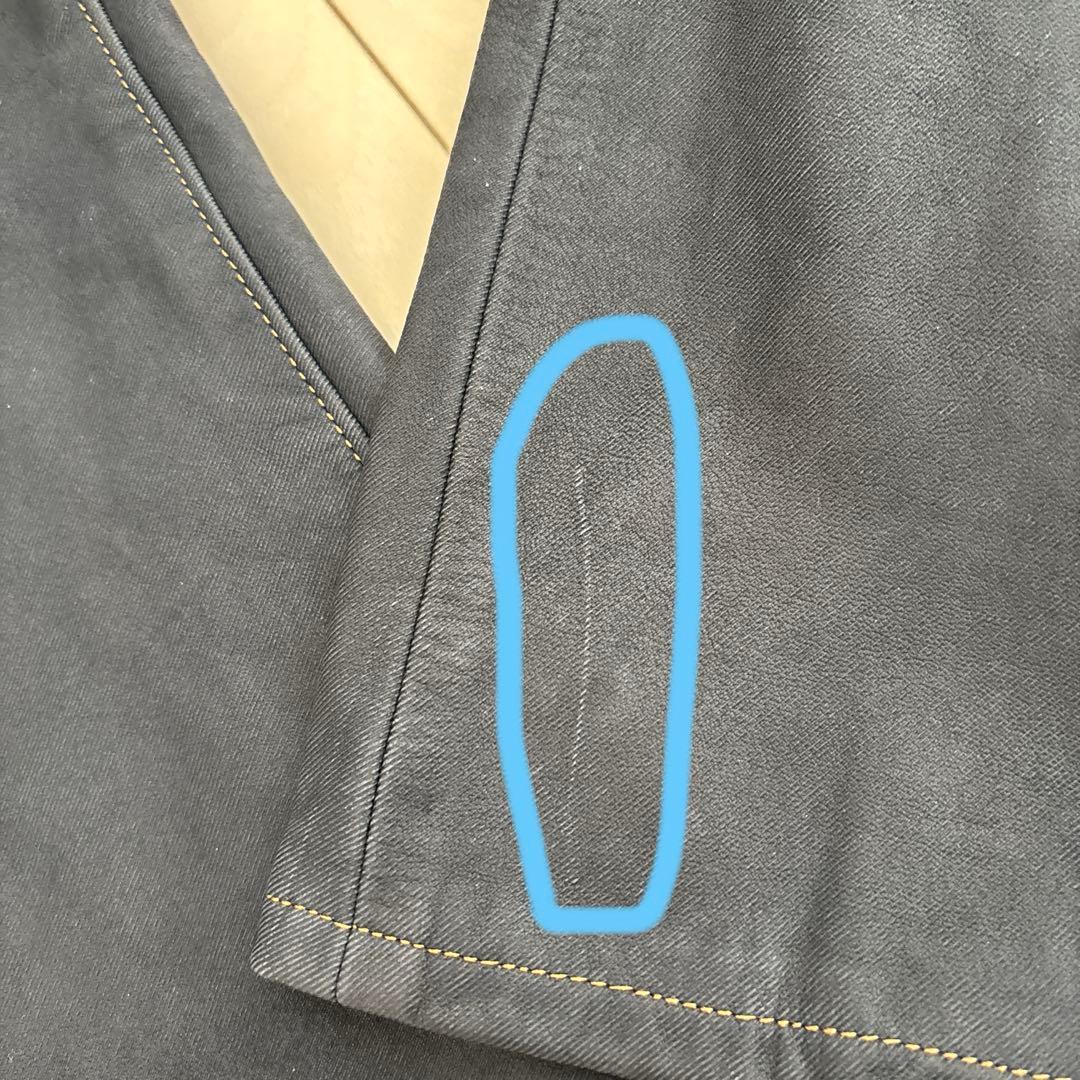 クシタニ　牛革パンツ　ウォッシャブル