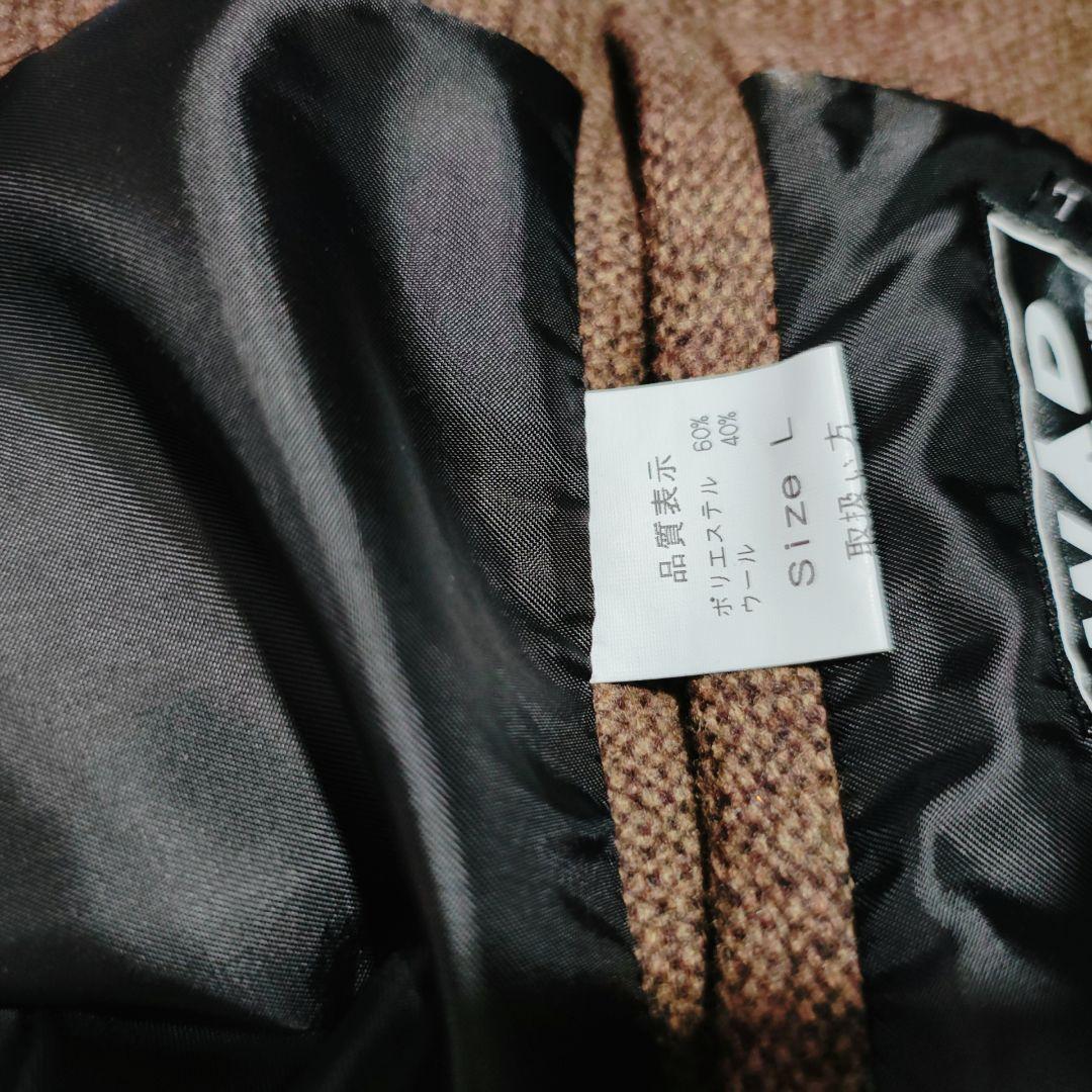 チェスターコートロカビリー ツイード ショールカラー ファラオコート ヘチマ襟