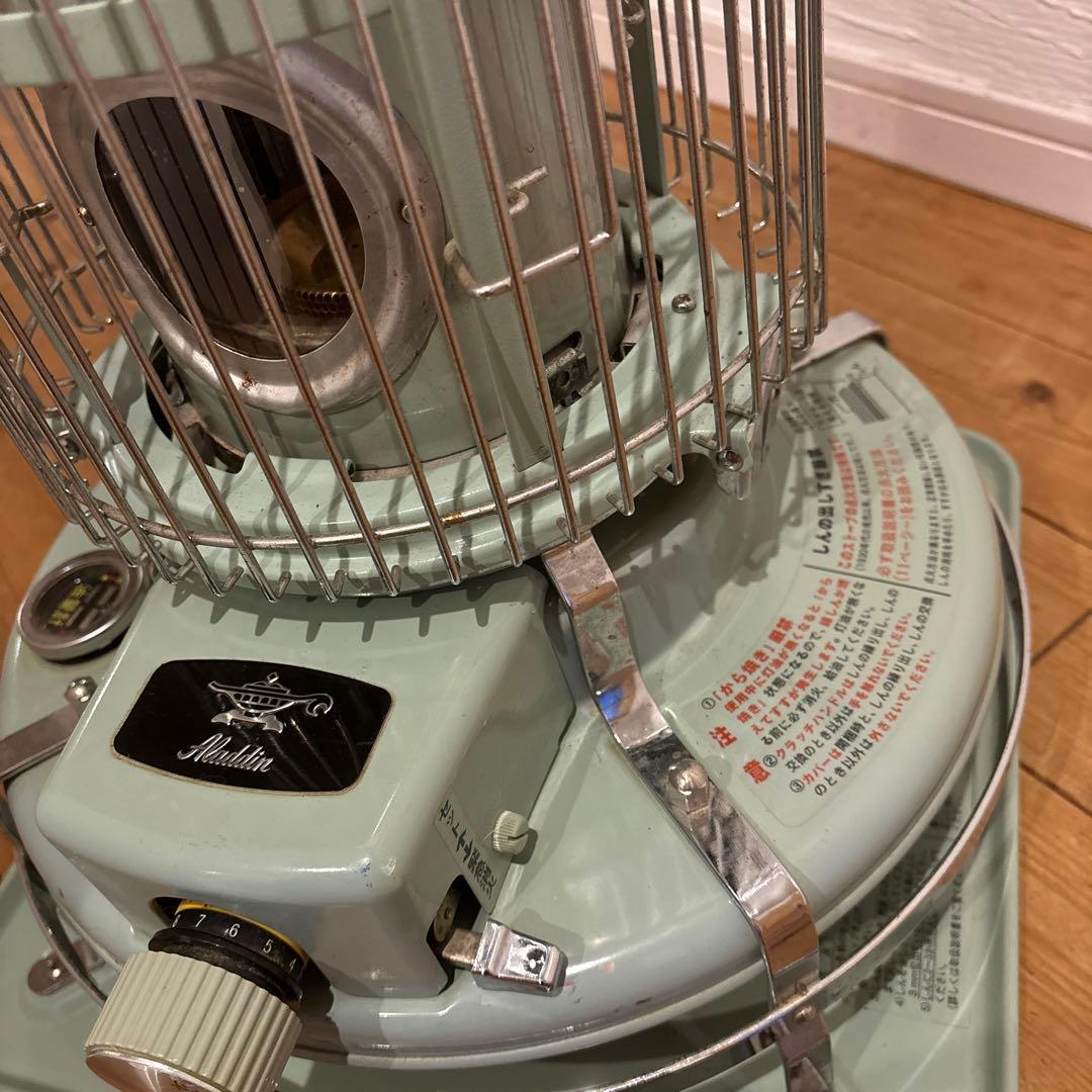 アラジン Aladdin石油ストーブ ブルーフレーム グリーン BF3911