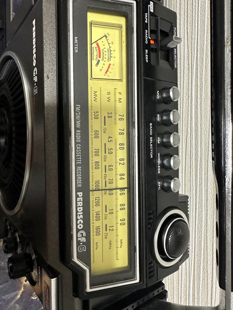 希少・動作品日立 HITACHI ラジカセ TRK-5160 ディスコ GF-6 - メルカリ