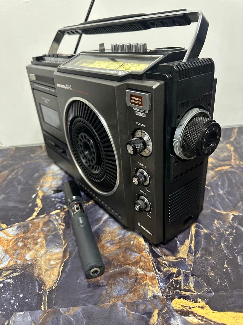 希少・動作品日立 HITACHI ラジカセ TRK-5160 ディスコ GF-6 - メルカリ