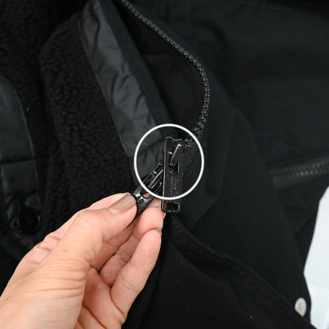 □ 45486★冬 24AW アンダーカバー コットンモッズコート 5 ブラック