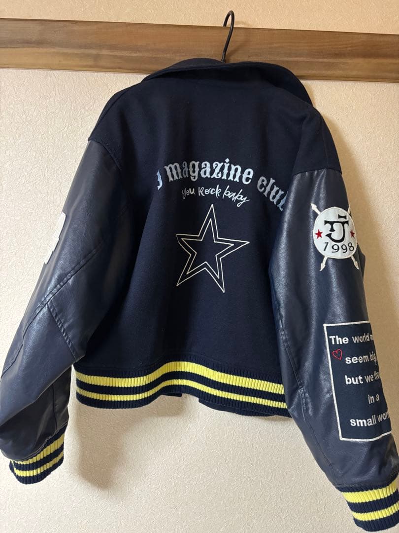 TINA: JOJUN スタジャン 54 ネイビー