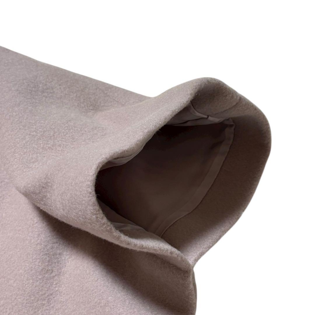 ノエラ☆ファースリットケープコート ポンチョ フォックスファー