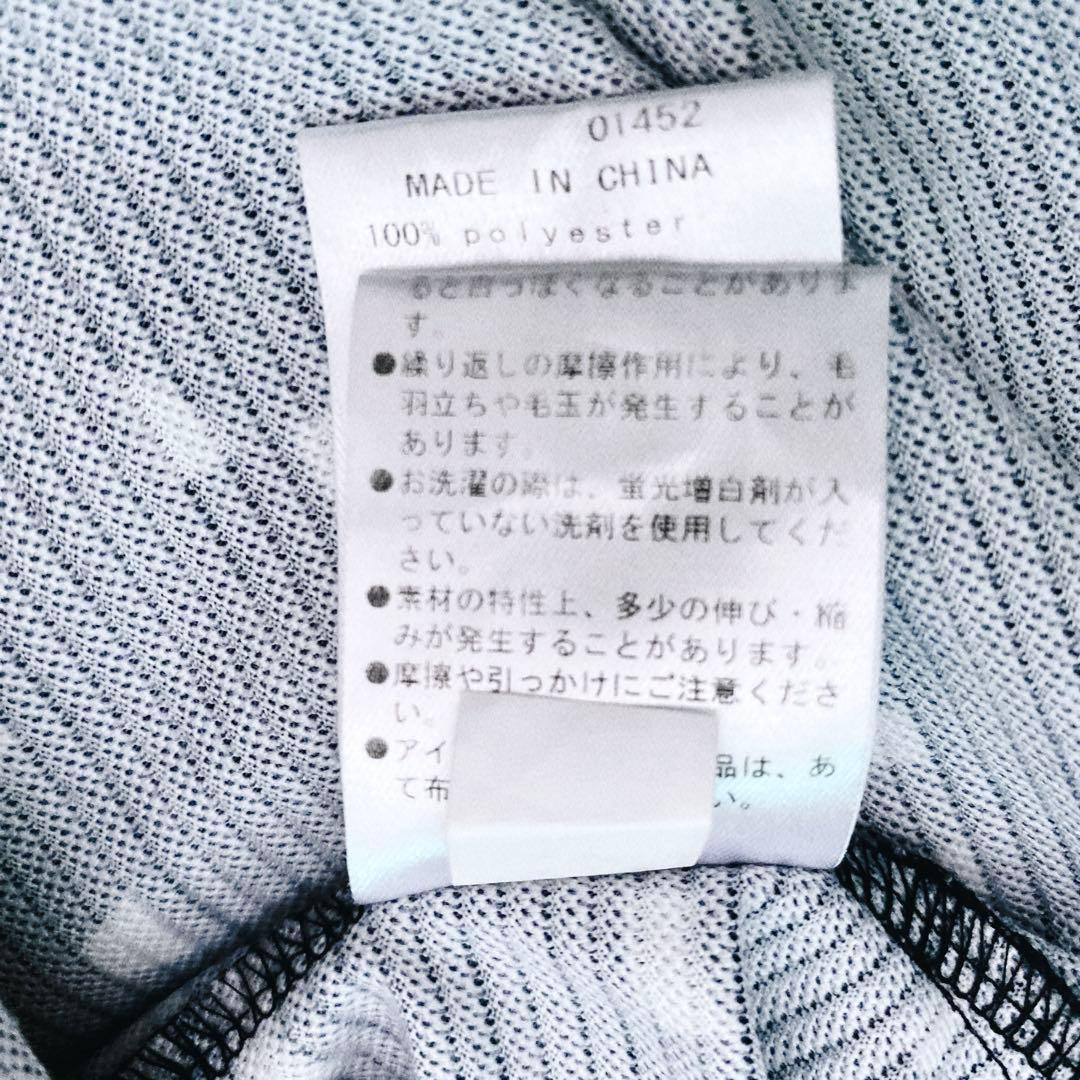 PEARLY GATESポロシャツ　グラデーションロゴ　サイズ５(Ｌ)ブラック