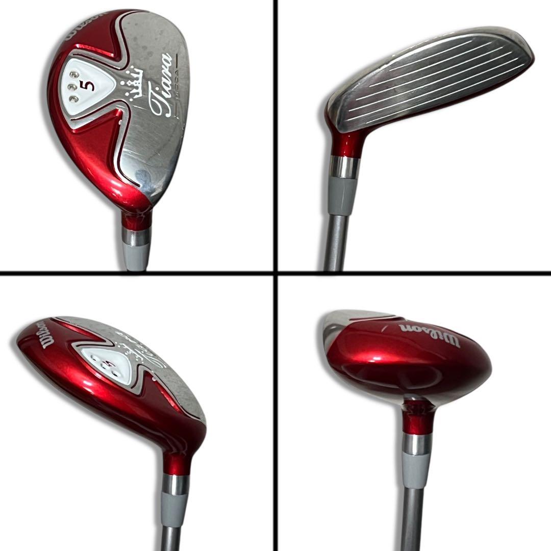 美品 ウィルソン ティアラモーダ クラブセット 8本 L 初心者向け 即ラウンド