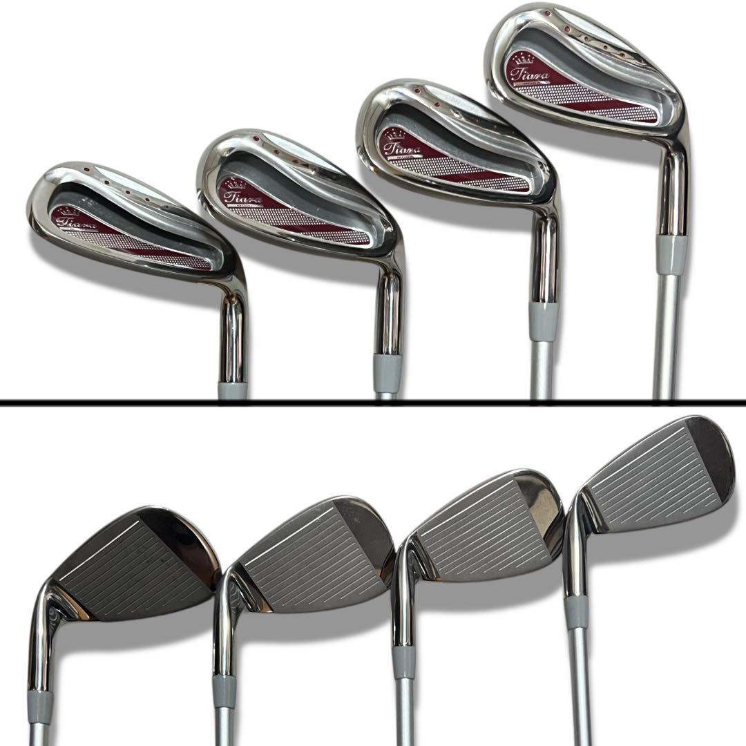 美品 ウィルソン ティアラモーダ クラブセット 8本 L 初心者向け 即ラウンド