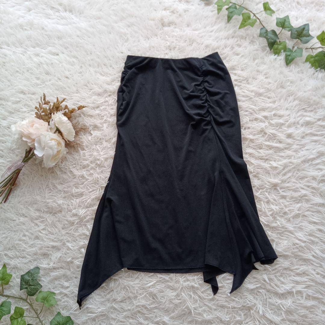 《美品★》チャコット　社交ダンス　セットアップ　スカート　黒