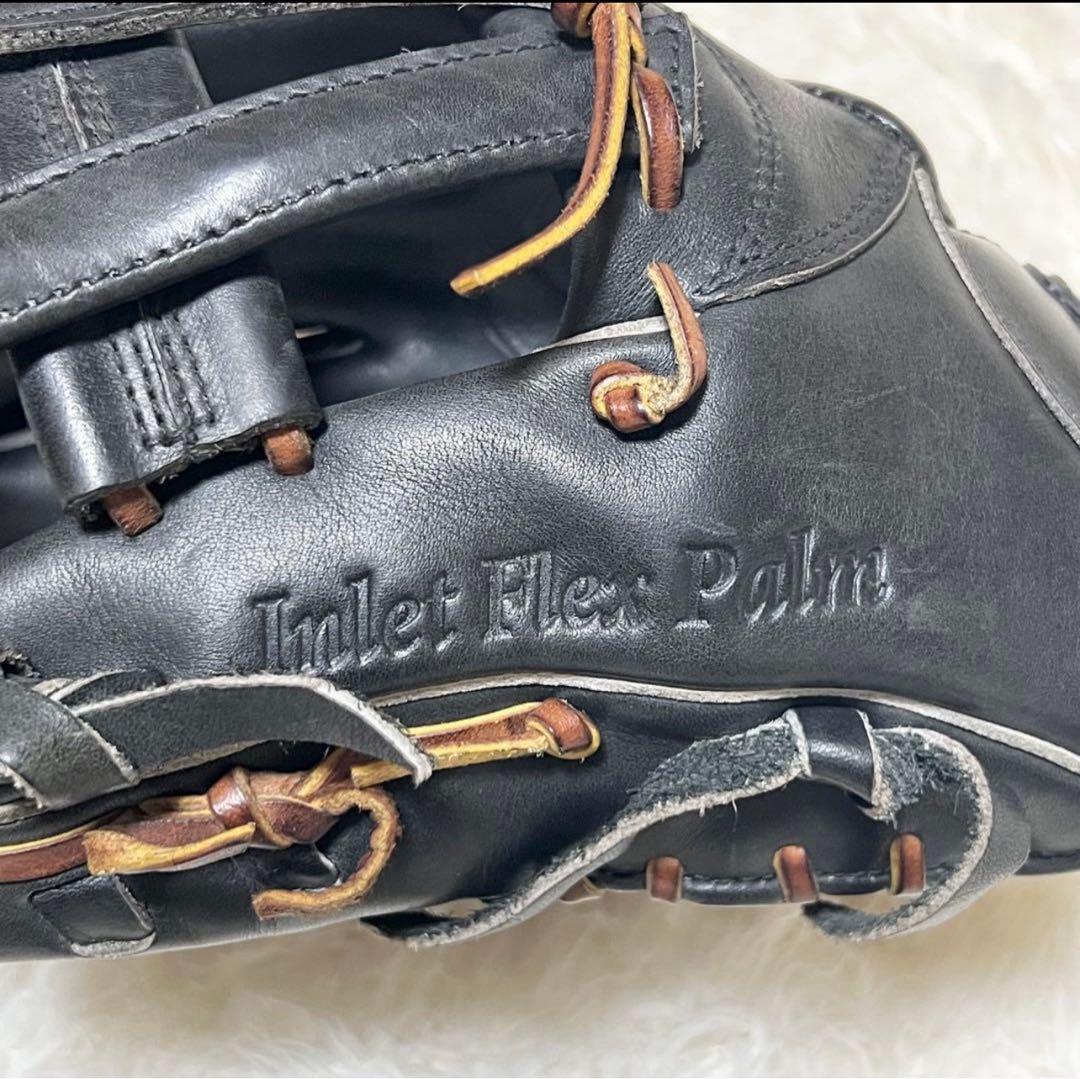 【美品】 AMBITIOUS アンビシャス 硬式用　グローブ 左投げ　ASICS