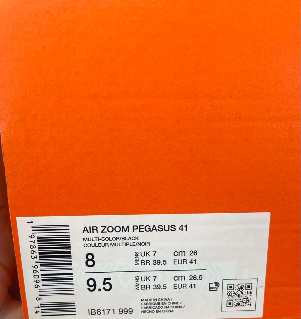 【新品未使用】NIKE ナイキ エアズーム ペガサス41 26.0cm