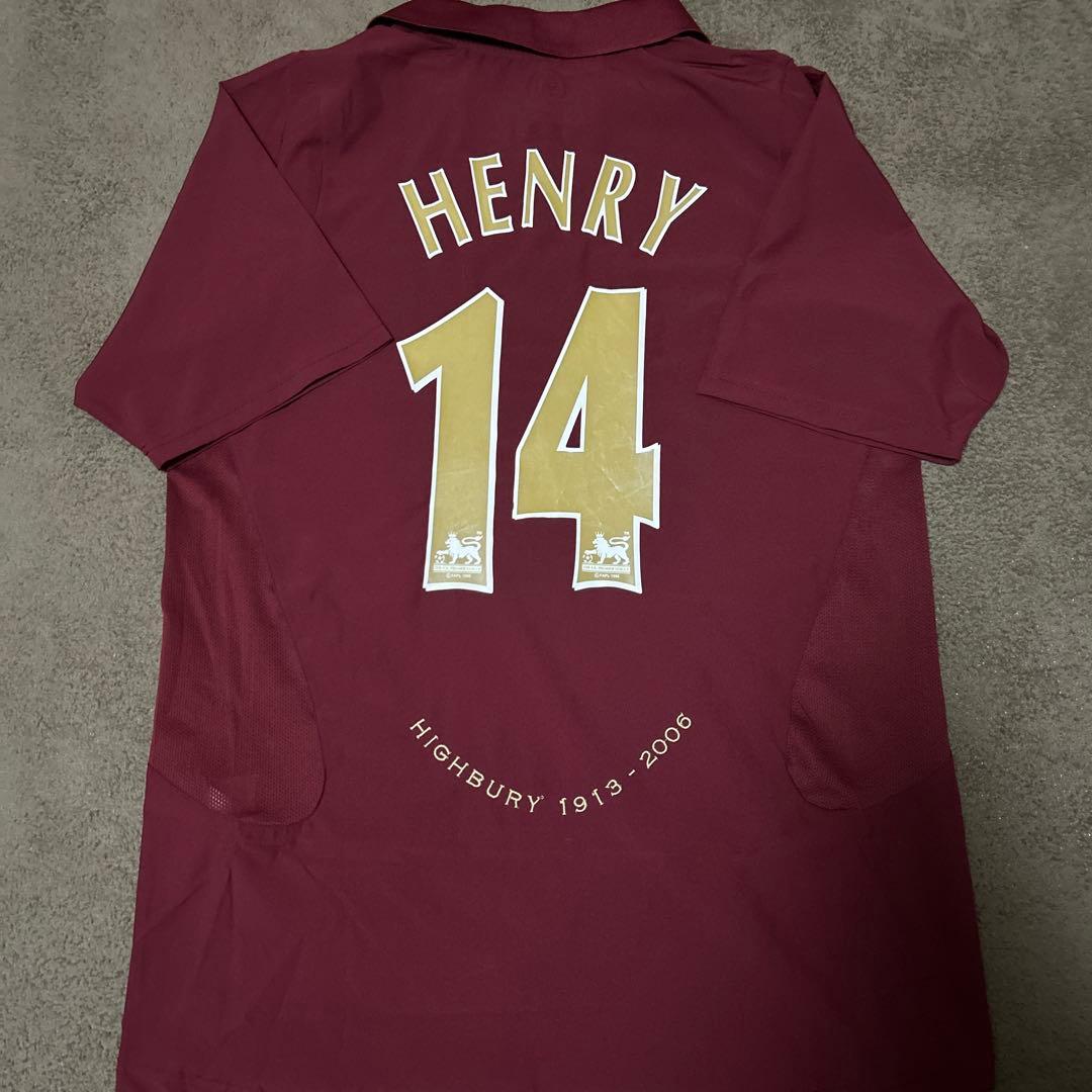 アーセナル05-06 ティエリー アンリ 14 ユニフォーム - ウェア
