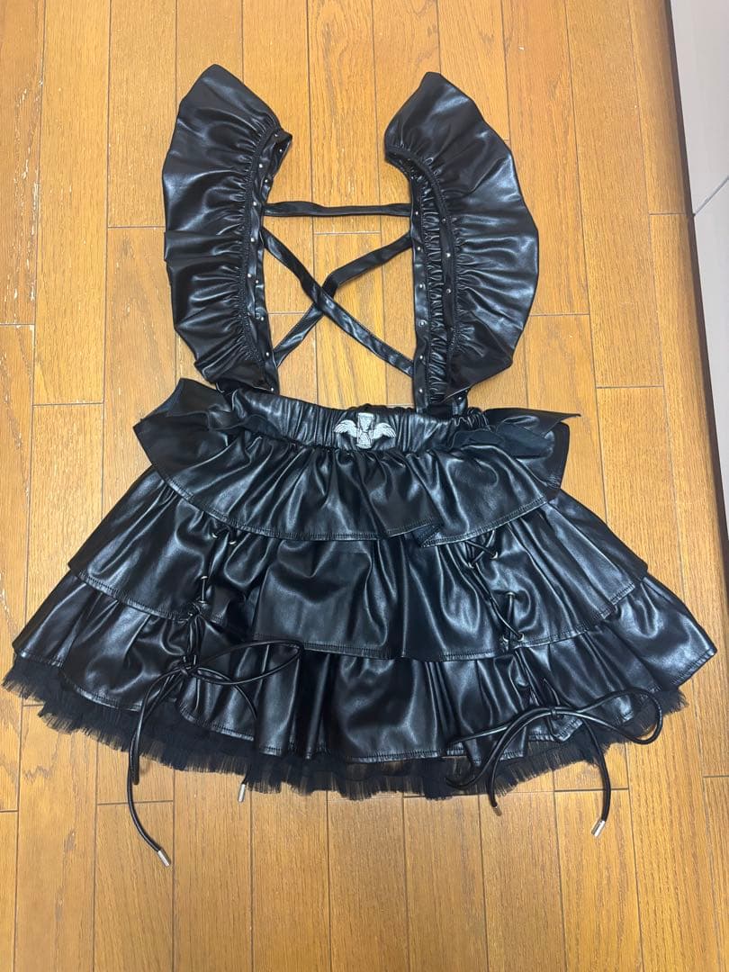 DimMoire スタッズメイドスカート Mサイズ