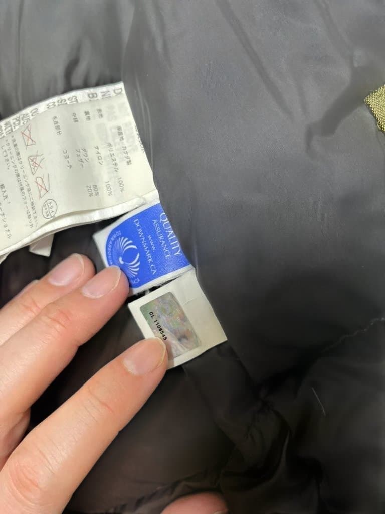 激レア EDIFICE別注 カナダグース クレストン ブラックレーベル