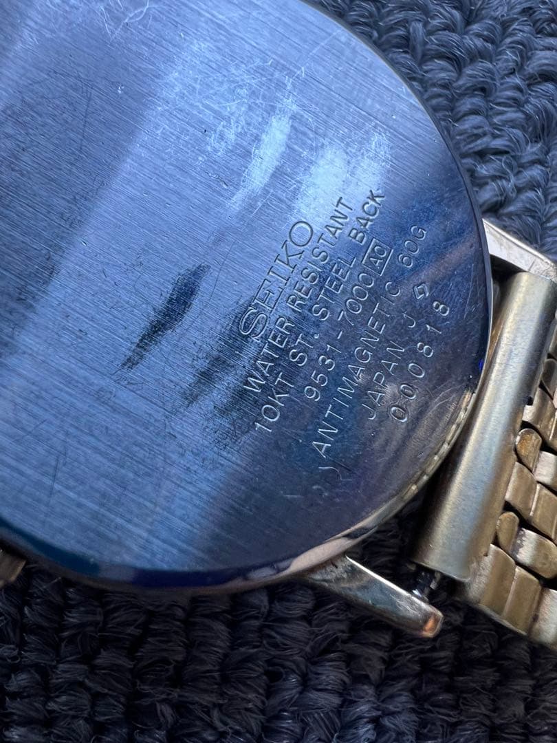 セイコー ドルチェ メンズ 10KT 腕時計 - メルカリ