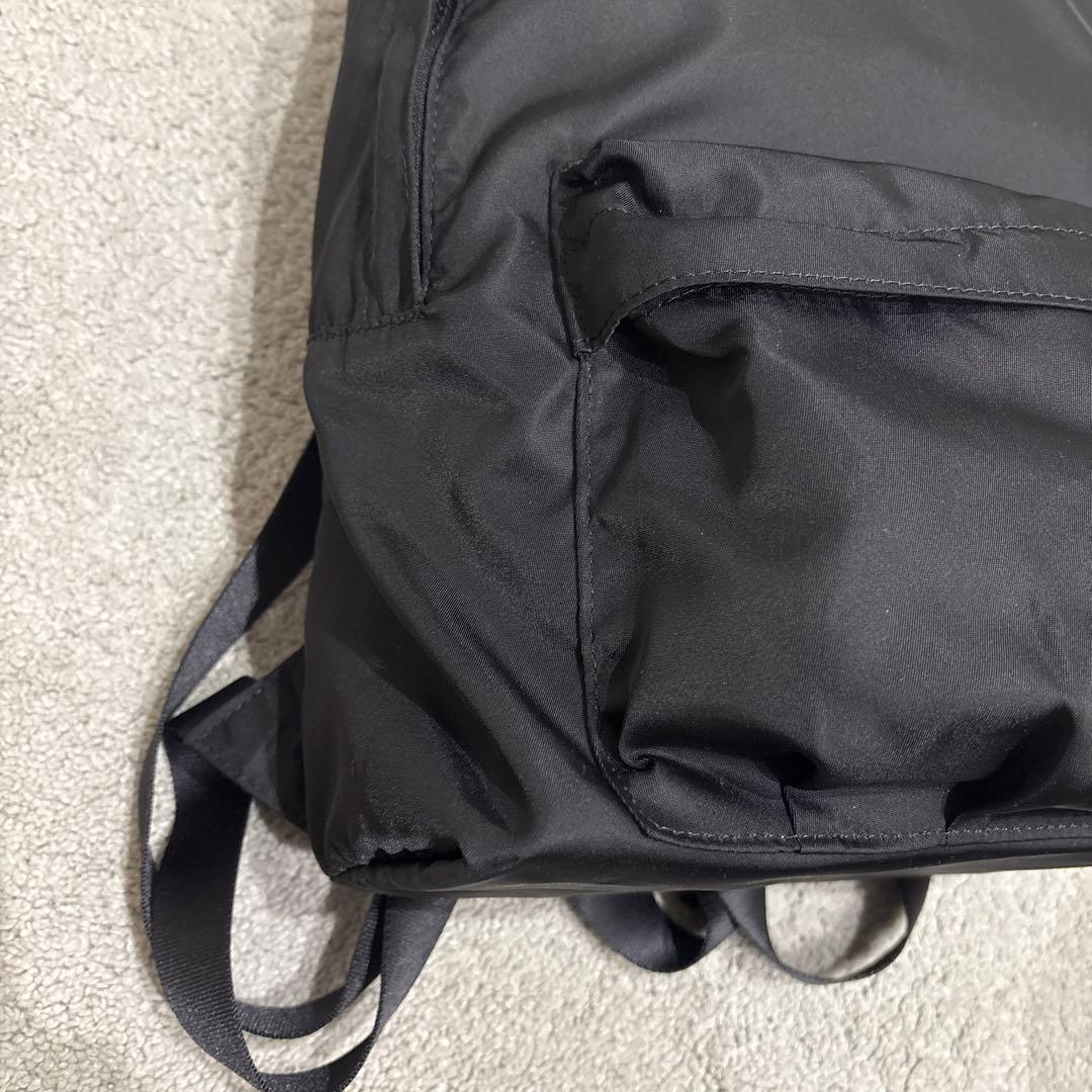 美品　VIOLAd'ORO リュック ナイロン 黒　バックパック