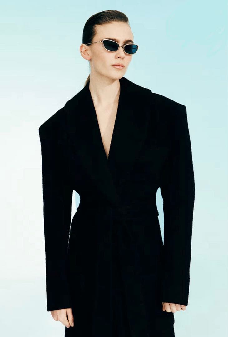 デザイナーズコラボ  StudioブークレコートXS ロングコート