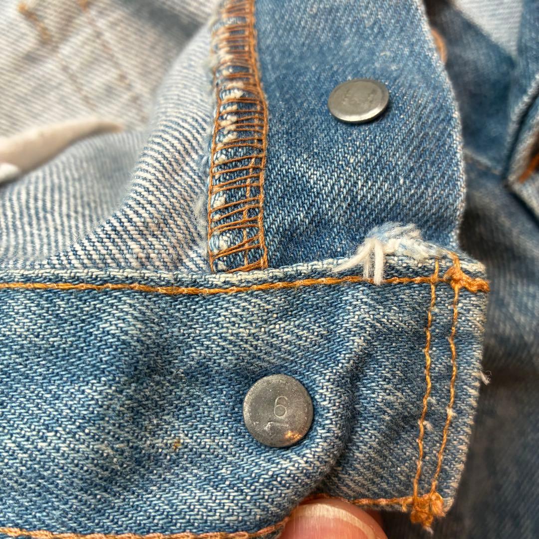 希少！リーバイス 501 66後期 オリジナル ヴィンテージ W29 70s