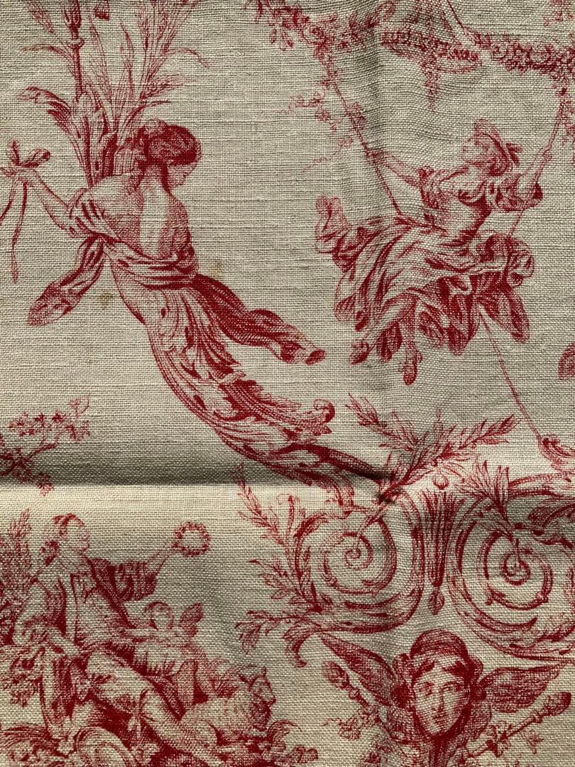 19世紀末頃　トワルドジュイ　フランス　アンティーク