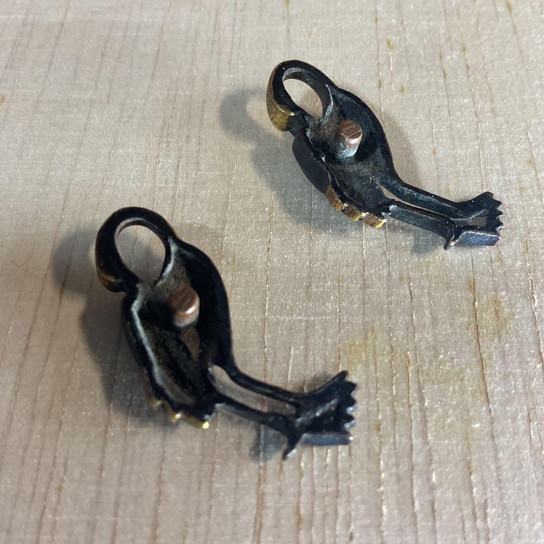 目貫 2種4個 刀装具 武具 骨董 時代物 江戸時代