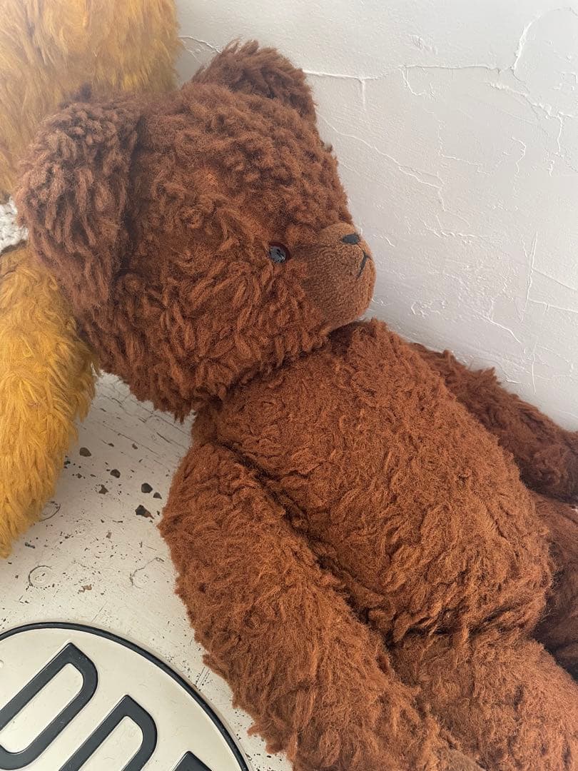 ・ ☆⋆ ☽ DDRベア　ブラウン　ドイツ　ヴィンテージベア ⋆ ☆ 。゜.