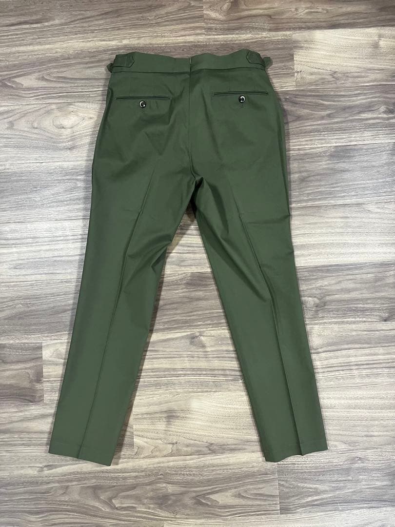 PT TORINO 2プリーツ サイドアジャスター コットンスラックス 46