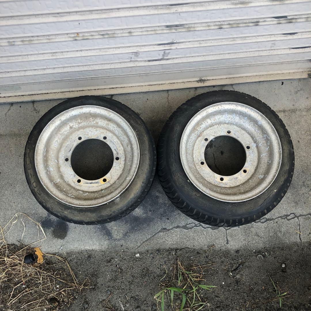 専用　　　　送料込み☆HONDA2サイクルジャイロ　リア８インチホイール　メイワ