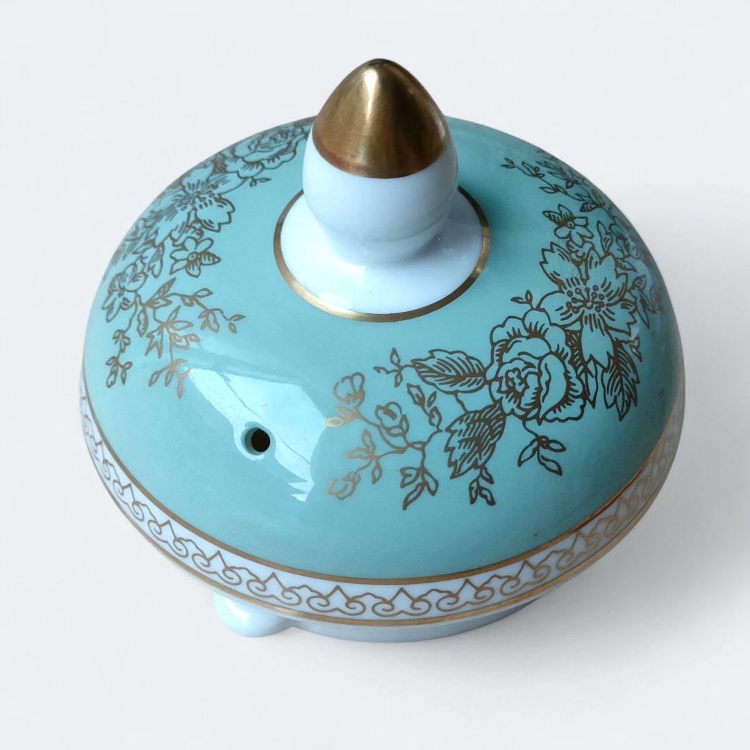 【ウェッジウッド】コロンビア カップ&ソーサー5客＆ティーポット他 黒壺 美品