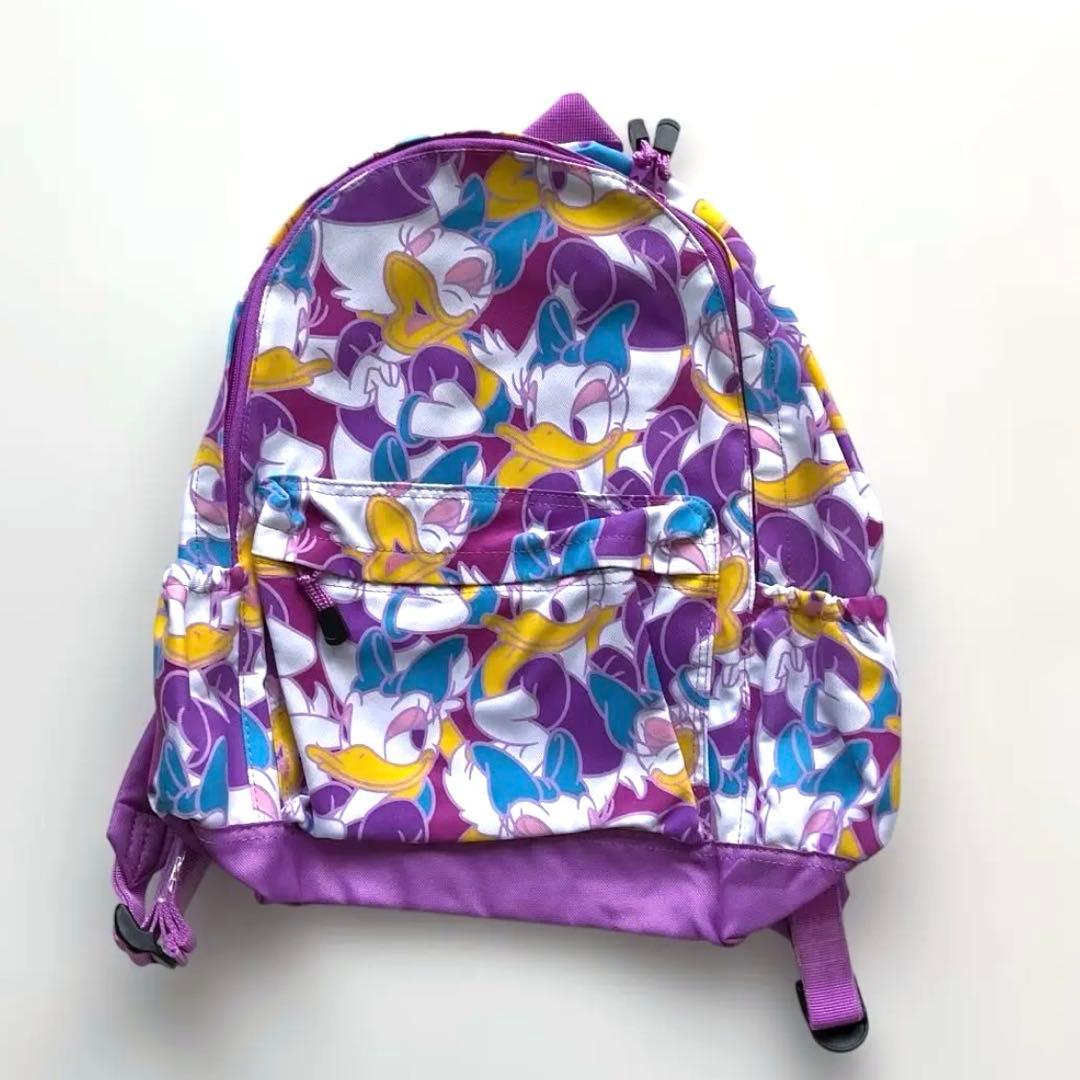 【新品未使用】希少 東京ディズニーリゾート デイジー　総柄 リュック