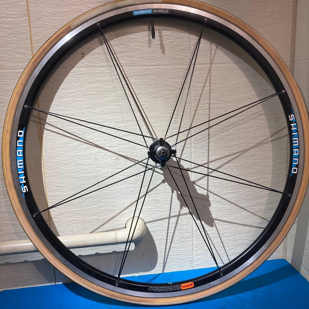 ★良品フルメンテ済 WH-R540 10sフリー 前後ホイール クイック付