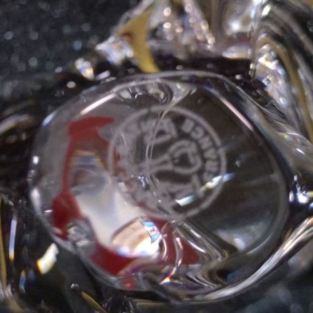 【美品】Baccaratバカラ　干支クリスタルガラス 虎 置物