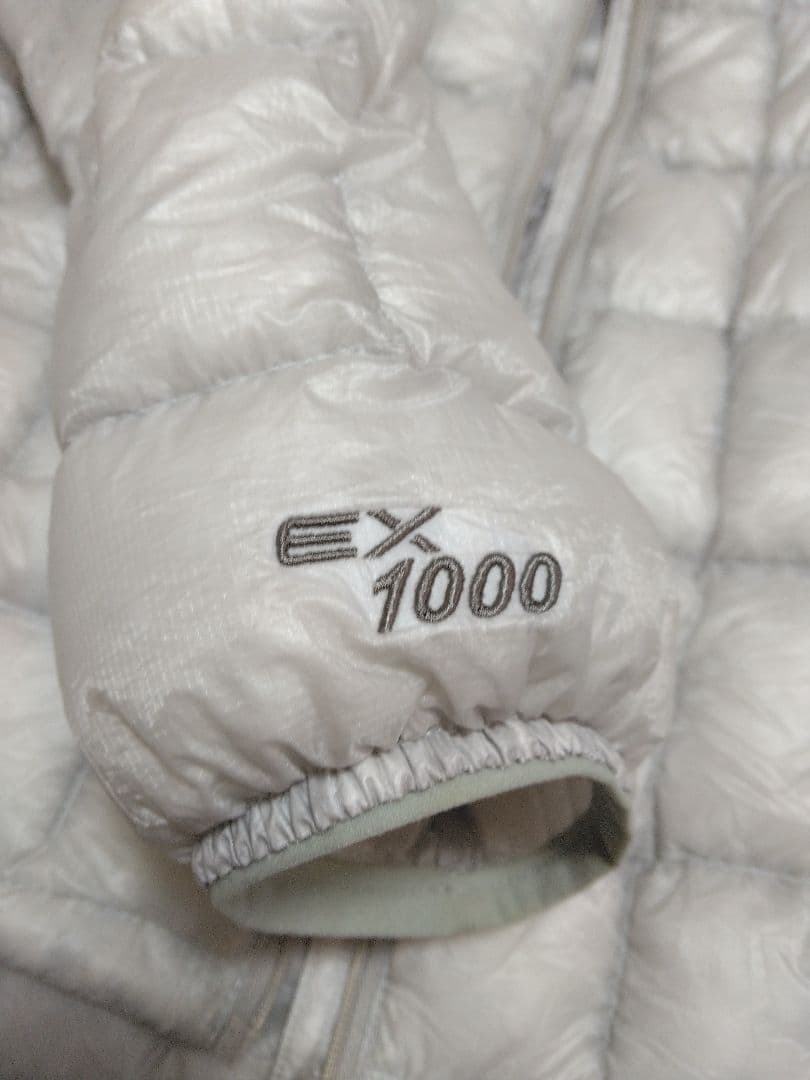 [美品]　1000FP プラズマ1000 ダウンジャケット　メンズL　白色系