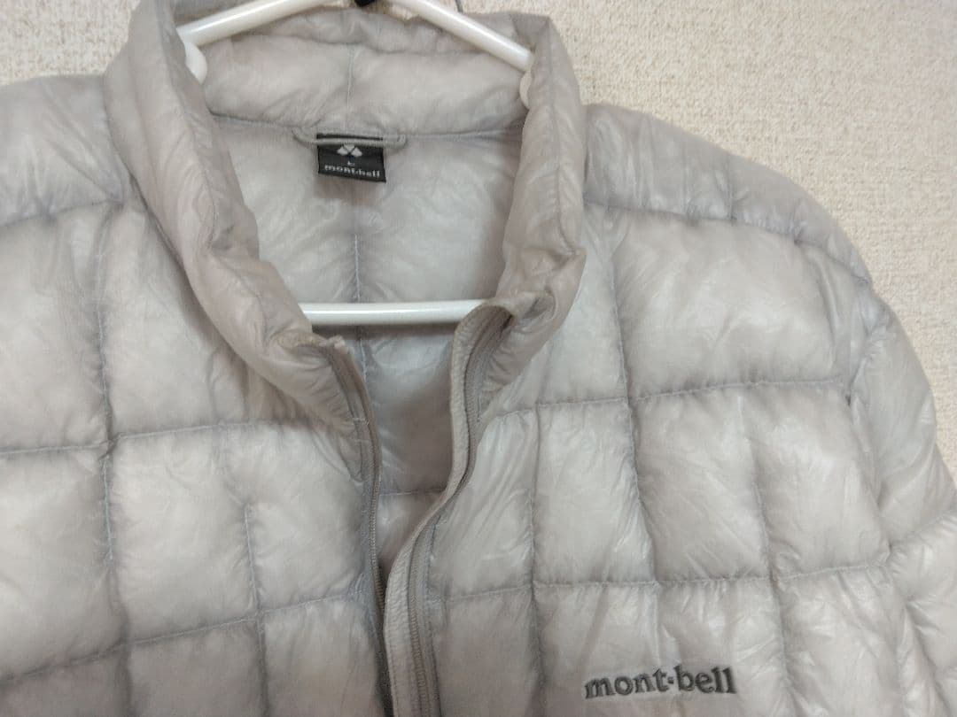 [美品]　1000FP プラズマ1000 ダウンジャケット　メンズL　白色系