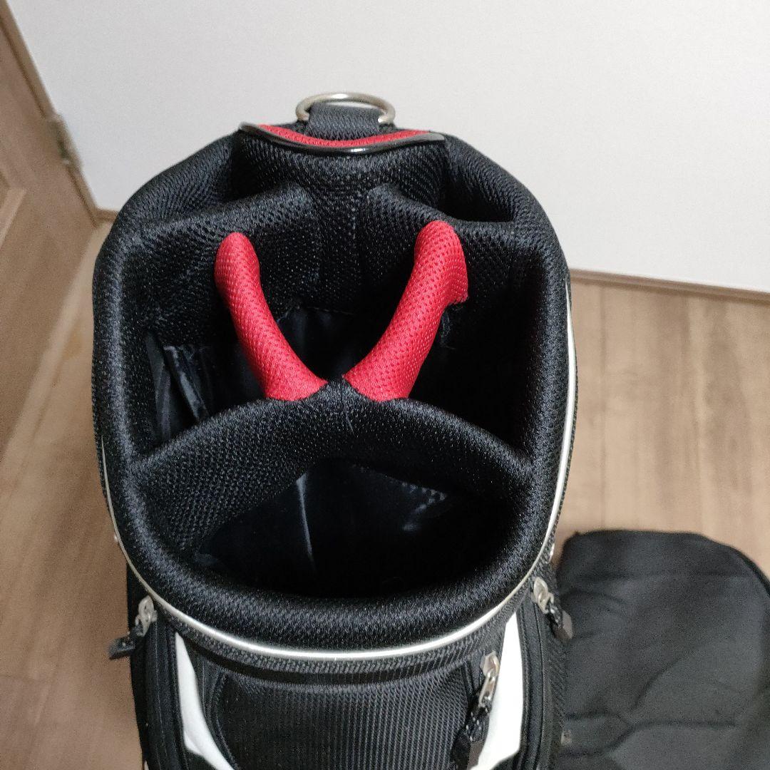 Srixon メンズ キャディバッグ 黒白