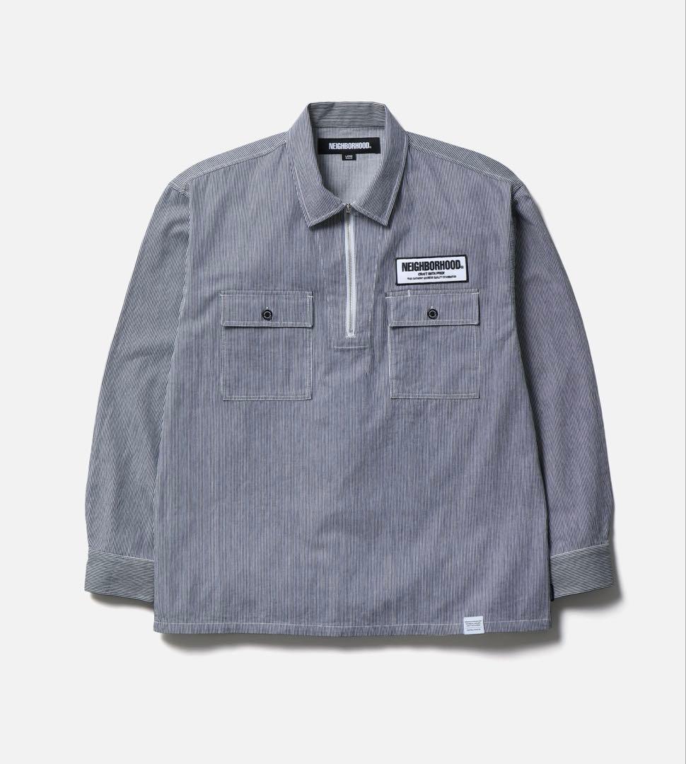 トップス NEIGHBORHOOD CLASSIC WORK PULLOVER SHIRT