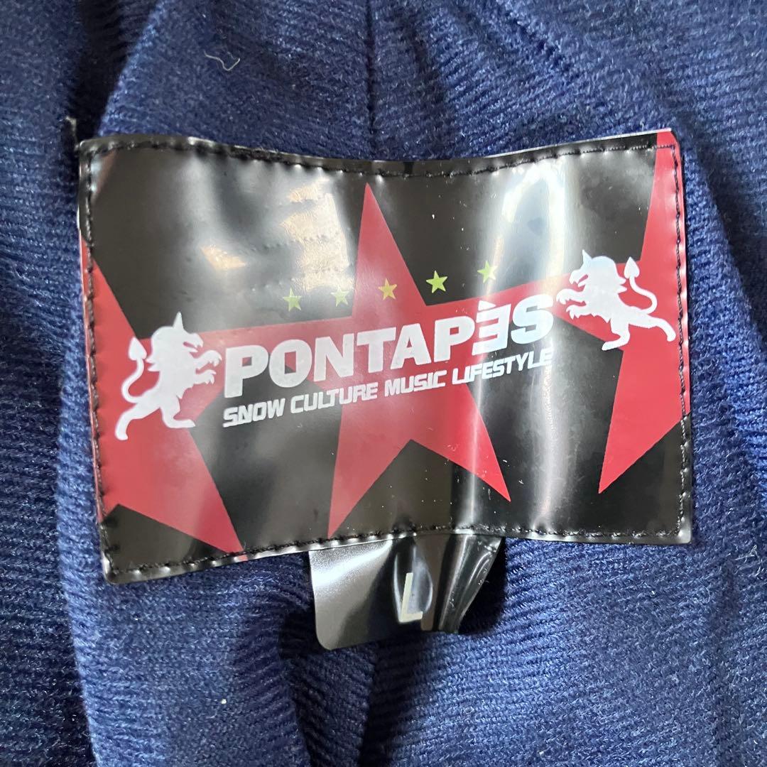 #E8✨美品PONTAPES✨スキー スノボ ウェア 上下 メンズL カモフラ