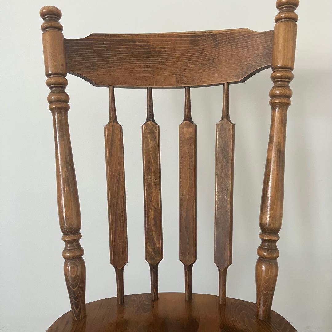 レトロ　ヴィンテージ　ビンテージ　柏木工　ウィンザーチェア　木製　椅子