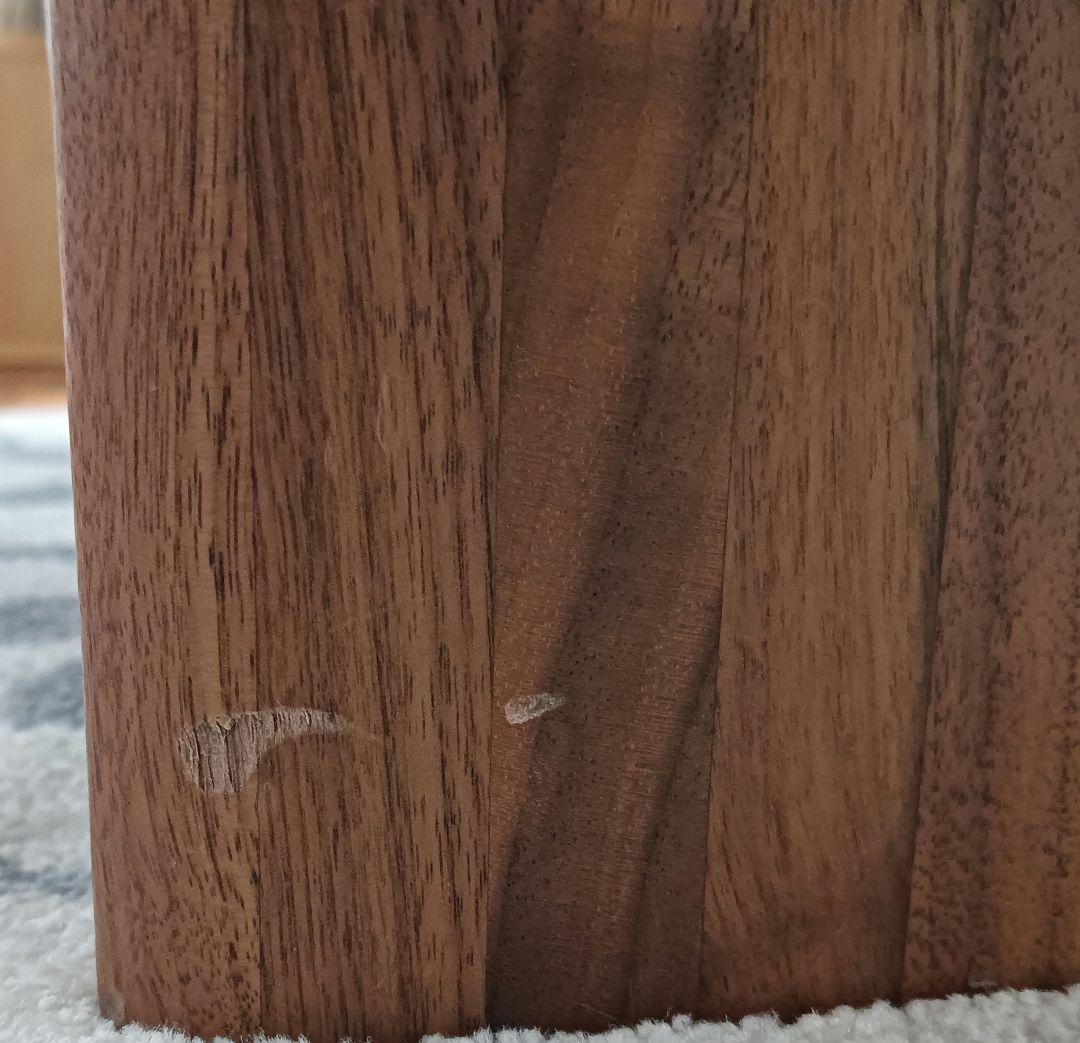 カリモク2人掛けソファ　ダークブラウン