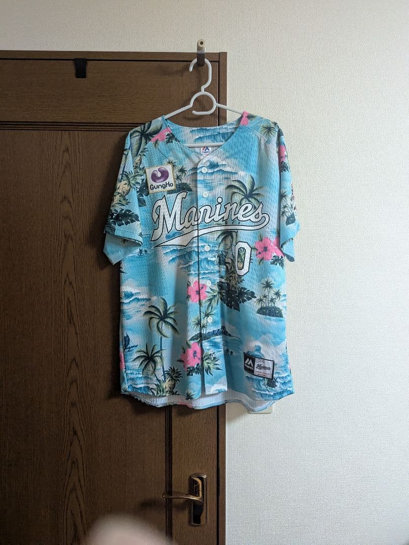 激レア千葉ロッテ #0 荻野選手 マリフェス、サマフェス サイズL 5枚