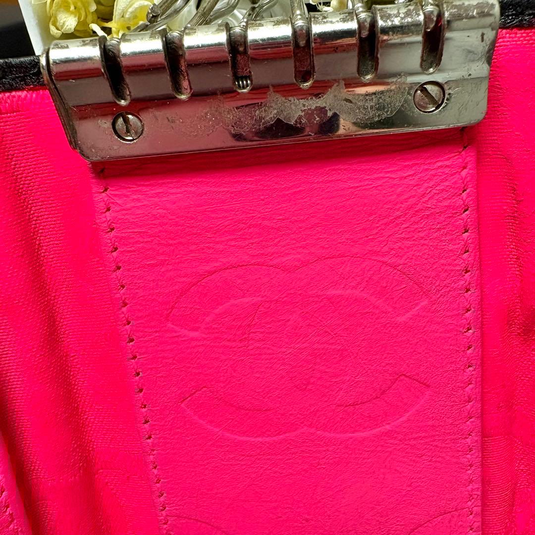 ♡4.6万→1.9万♡シャネル 6連キーケース カンボン ラムスキン 美品