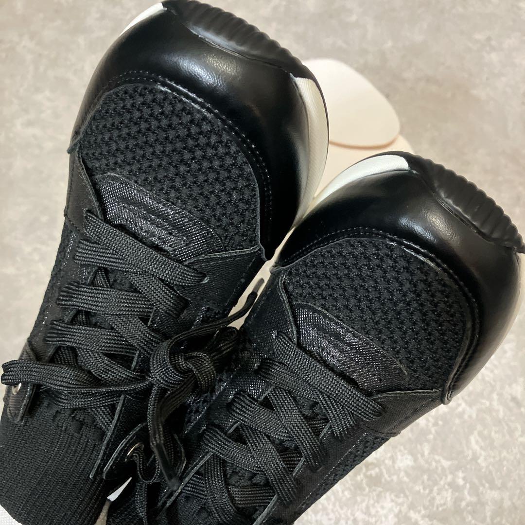 【新品タグ付き】銀座ワシントン、ヒールスニーカー、Lサイズ