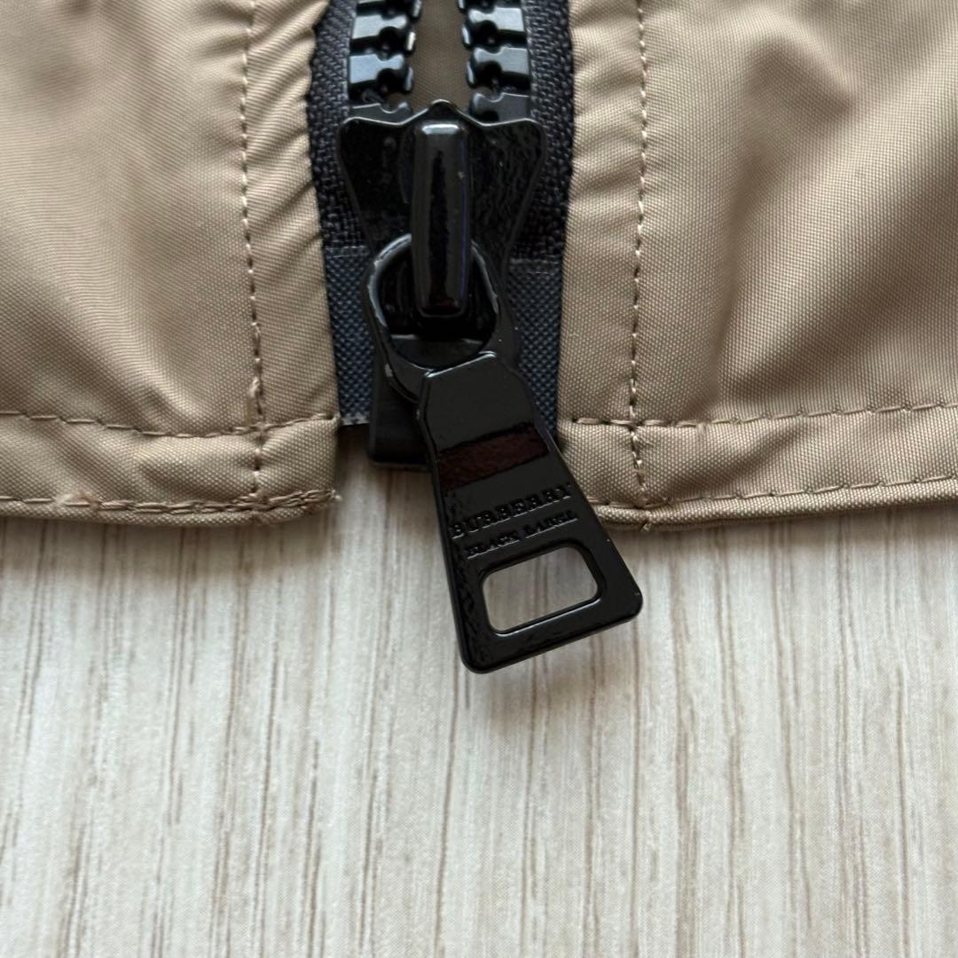 【美品】バーバリーブラックレーベル ブルゾン M ベージュ ノバチェック 春服