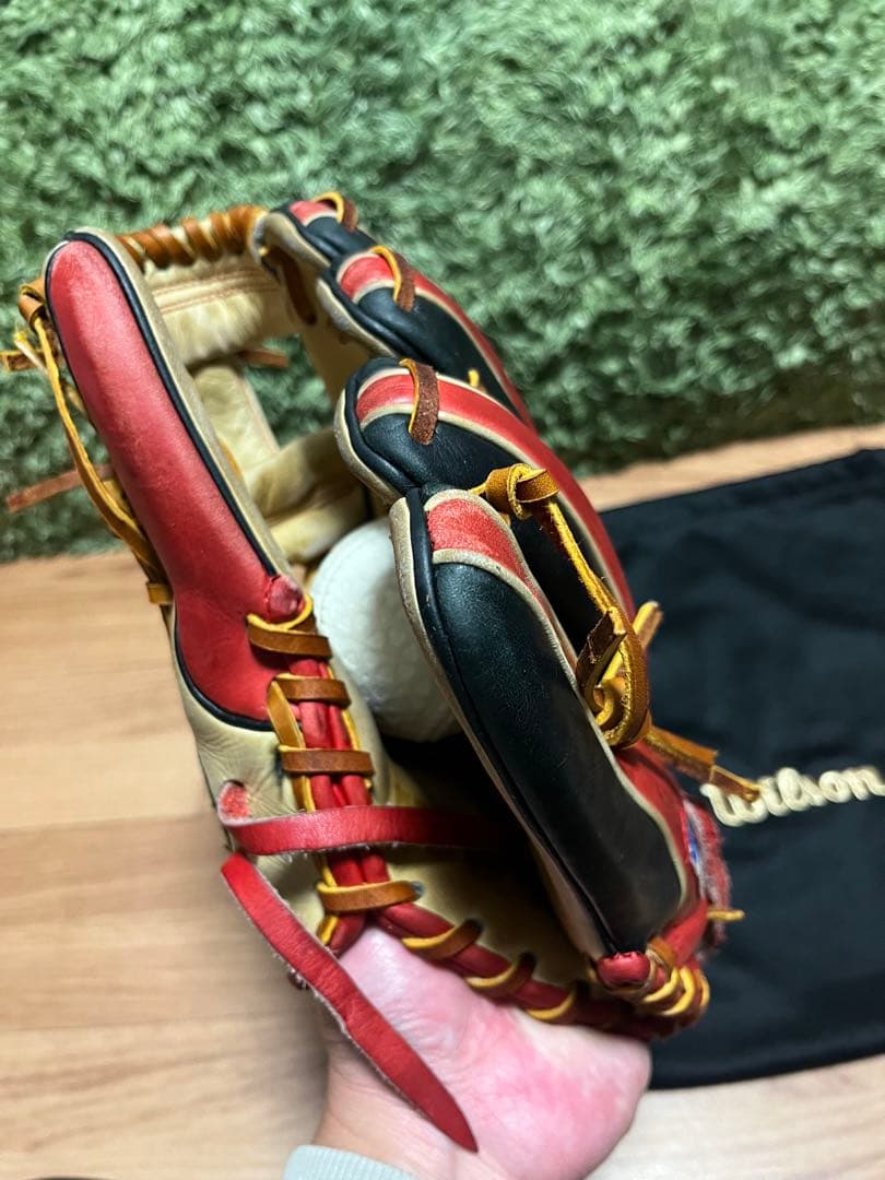 激レア！Wilson A2K DATDUDE 硬式内野手用グラブ 王冠バック風