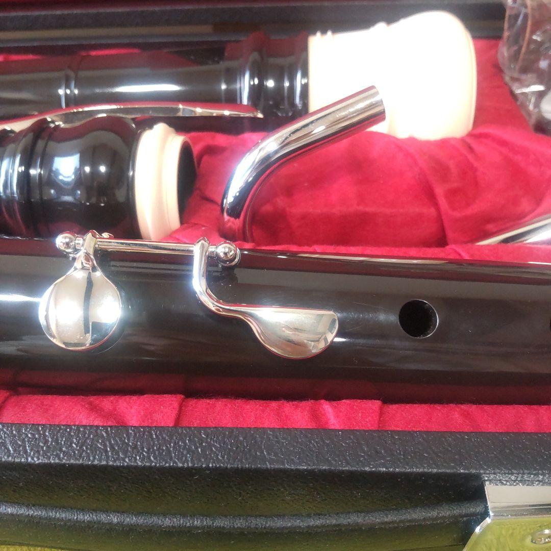 ゆえちょん Aulos バスリコーダー ケース付き